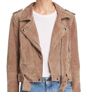 BLANKNYC moto suede jacket, size small